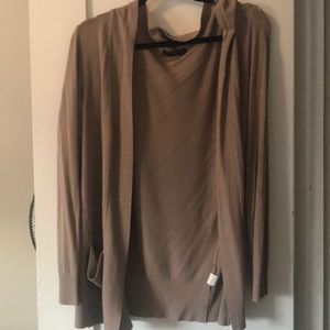 Tan cardigan